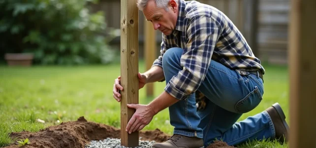 Comment faire une clôture sans béton : méthodes efficaces et conseils pratiques Comment faire une clôture sans béton : méthodes efficaces et conseils pratiques